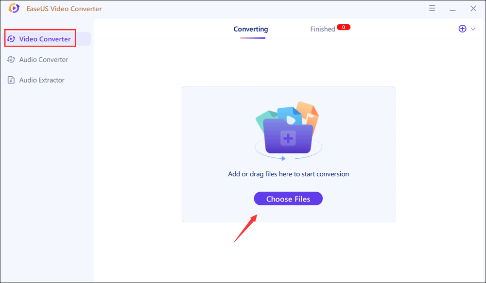 Import video file