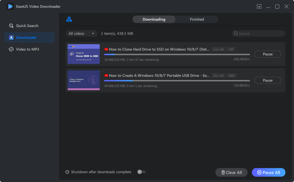 Laden Sie die Dailymotion-Playlist herunter – 3